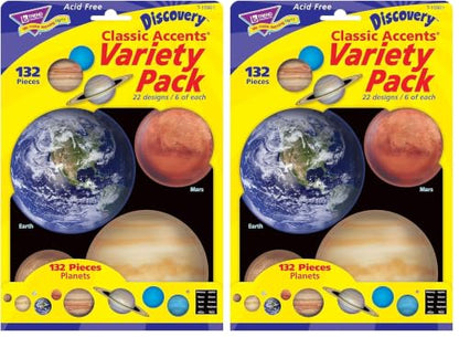 Planets Discovery Classic Accents® Variety Pack (Pack of 2) - size: 1 Count (Pack of 2)