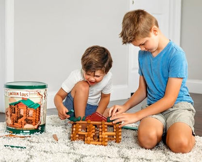 Lincoln Logs 100th Anniversary Tin - style: 100th Anniversary Tin