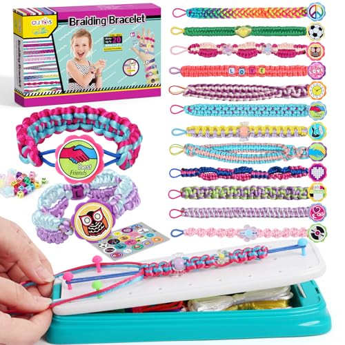 GILI Friendship Bracelet Making Kit - DIY Jewelry Making for Girls Age 8-12 - color: blue