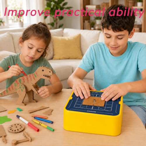Cardboard Cutter for Kids,Craft Cutting Tool with Metal Base