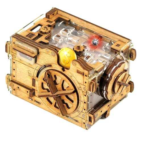 iDventure aMAZEing Safe, Money Puzzle Box for Adults, Box for Cash Gift - color: A-maze-ing Safe