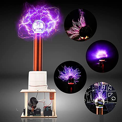 PEMENOL Tesla Coil DIY Soldering Kit, Plasma Ball Spark Gap Arc Generator
