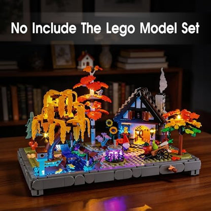 LED Light for Lego 11372 Autumn Cottage Garden Set, Light Kit Compatible with Lego 11372 Building Blocks Model, Not Included The Model Set