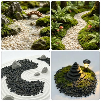 Miniature Rock Basing Kit Miniature Rock Landscape Rocks DIY Terrain Model Kit Basing Kit for Terrain Scenery Landscape Model Railroad Sand Table Material, Gray and Yellow - color: Gray and Yellow