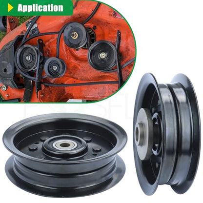 532196104 Husqvarna Idler Pulley for 54" Z254F RZ5424 Mower Decks - color: T8 1x196104