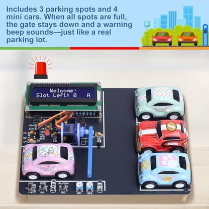 MIOYOOW DIY Smart Parking System Soldering Kit for Teens & Students