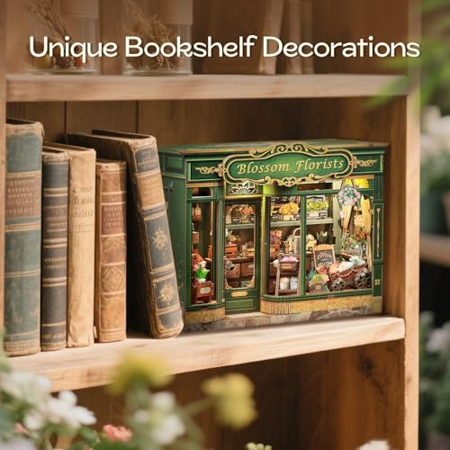 Fsolis Miniature House Book Nook Kit - color: Blossom Florists