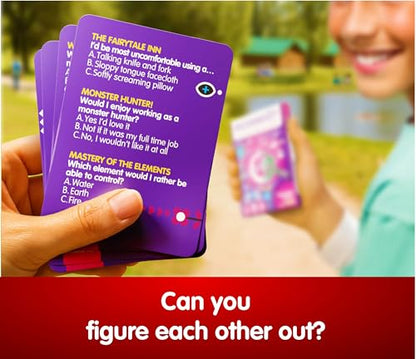 SUSSED The Wacky What Would You Do Fantasy Card Game - Purple Deck - color: Amazing Purple (Magic, Ghosts & More Theme)