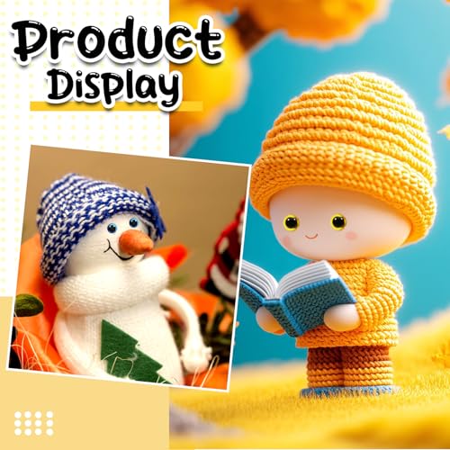 TOAOB 20pcs Sew On Safety Eyes Buttons 10.5mm 5 Colors Plastic Mushroom Domed Sewing Crafting Eyes for DIY Stuffed Animals Amigurumis Crochet Doll Making - size: 10.5mm