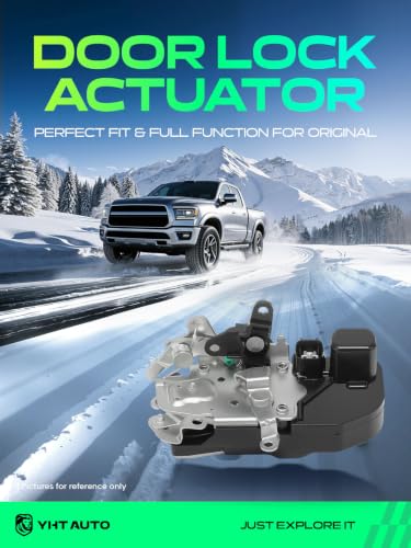 YHTAUTO Front Driver Side Door Lock Latch Actuator for Dodge - size: Front Driver Side