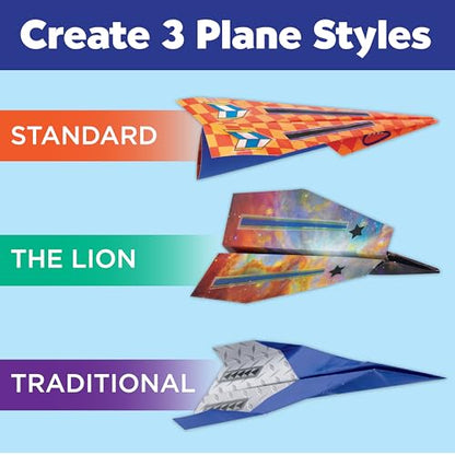 Creativity for Kids Paper Airplane Kit, Make 20 Airplanes - style: Mini Kit- 20 Airplanes