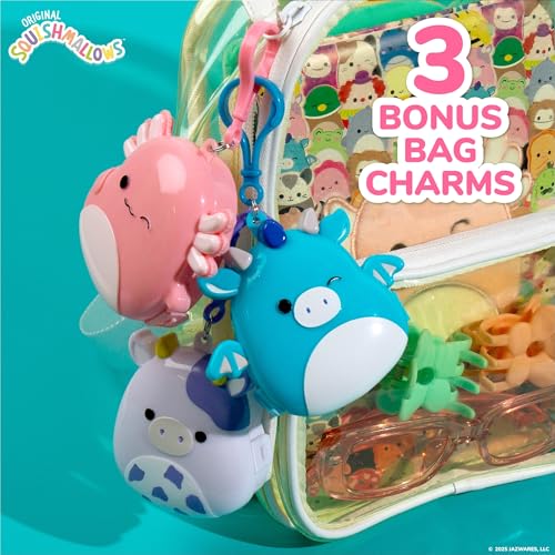 Original Squishmallows Bracelet Bundle, Bracelet Making Kit, Friendship Bracelet Kit, Charm Bracelet, Charm Bracelet Making Kit, Gifts for Girls, 7 Year Old Girl Birthday Gifts, Teen Girl Crafts - style: Tatiana, Bubba, Archie