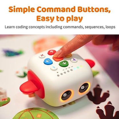 TaleBot Pro Coding Robot for Kids 3-5, Screen-Free STEM Toy
