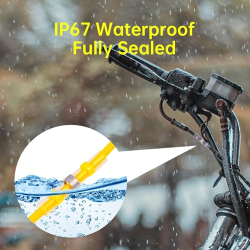 520PCS Solder Stick Wire Connectors, Waterproof Solder Wire Connector Kit for Marine (26-6 Gauge)