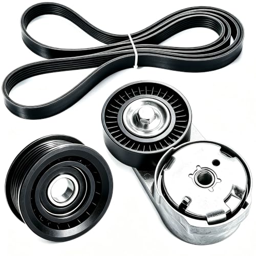 Wyckoff Engine Drive Belt Tensioner Idler Pulley Kit 90K-39282D for Dodge