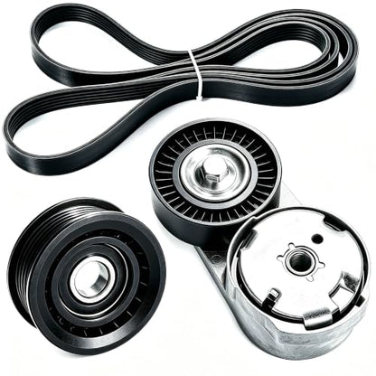 Wyckoff Engine Drive Belt Tensioner Idler Pulley Kit 90K-39282D for Dodge