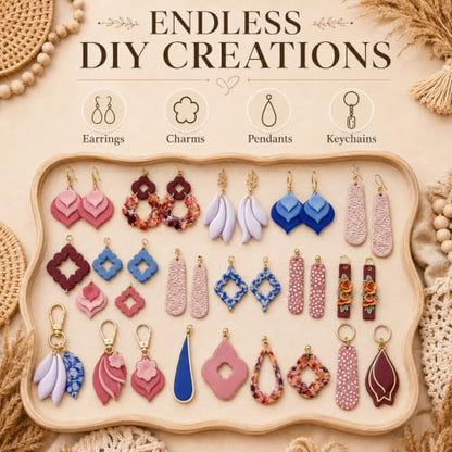 10PCS Boho Polymer Clay Cutters Set - color: Bohemia-14pcs