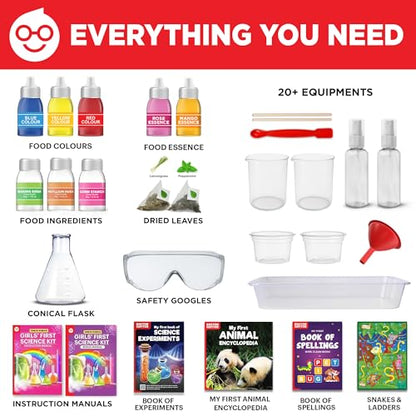 Doctor Jupiter Ultimate Gift Set of Learning for Girls Ages 4-6 - style: Girl Science Gift Set: 4-8 Years