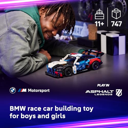 LEGO Technic BMW M4 GT3 EVO Race Car Toy - Building Toy for Boys & Girls, Ages 11+ - Model Car Display Kit for Bedroom Decor - Gift for Birthdays - 42226