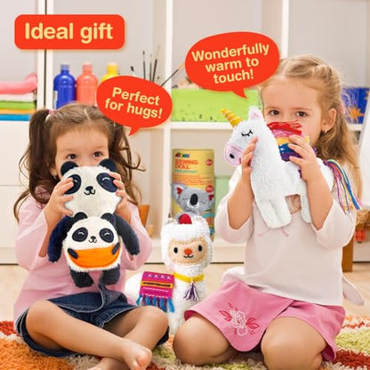 Avenir My First Sewing Kit for Kids 6-8, Koala Stuffed Animal Craft Set - color: Koala with heart
