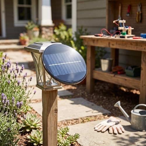 EFFICIENT 0.8W 6V Small Round Solar Panel for DIY Projects, Solar Cell Charging Board for Low-Power Devices, Battery Maintainer, and Scientific Experiments