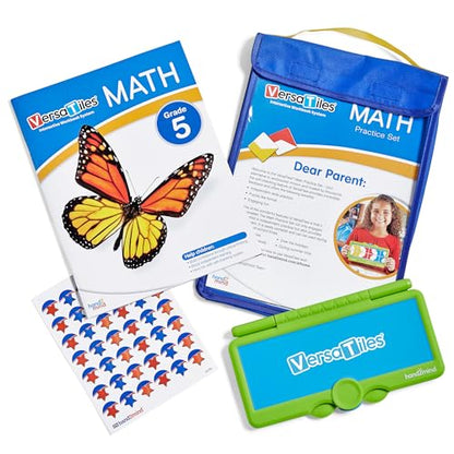 hand2mind VersaTiles Math Take Along Pack, Grade 5