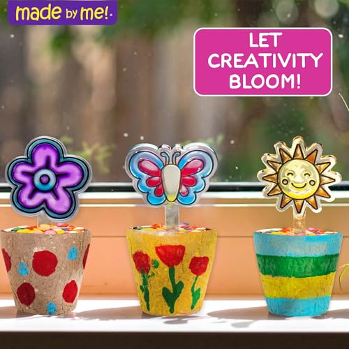 Made By Me Create Your Own Window Art Kit, Suncatcher Garden - style: Modern