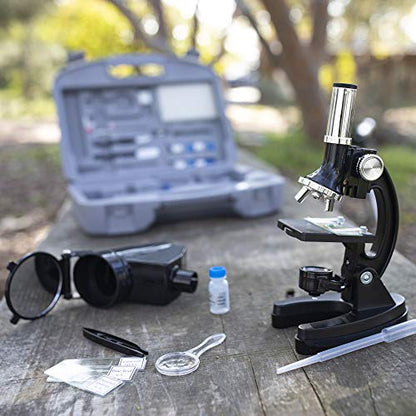 Educational Insights GeoSafari MicroPro 95-Piece LED Microscope Set