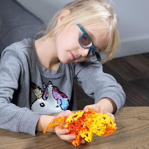 That Hinge Toy 504 Piece Extreme Builder Set - Original Colors - STEM Construction Toy Building Block Set - style: 504pc Original Colors