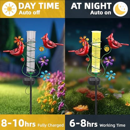 Rain Gauges Outdoors Best Rated, Cardinal Rain Measure Gauge - color: Cardinal