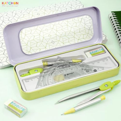 KatchOn Geometry Set for Students - 8 Pieces, Back to School Supplies