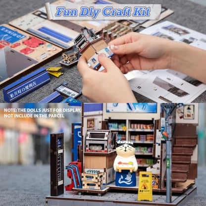 Book Nook Kit for Adults Beginner Friendly (Convenience Store) - color: Beika-cho Convenience Store