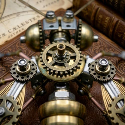 Steampunk Bumblebee 3D Metal Model Build Kit with Tools