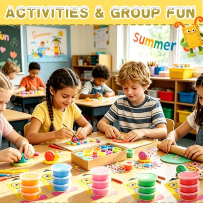 24 Set Welcome Back to School Gifts for Students DIY Modeling Clay Bulk