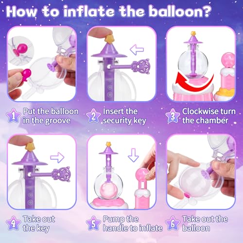 nicknack 162Pcs Magic Sticky Balloon Refill Kit DIY Crafts for Kids 3-12 - color: 162pcs Refill