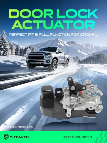 YHTAUTO Front Passenger Side Door Lock Latch Actuator for Dodge - size: Front Passenger Side