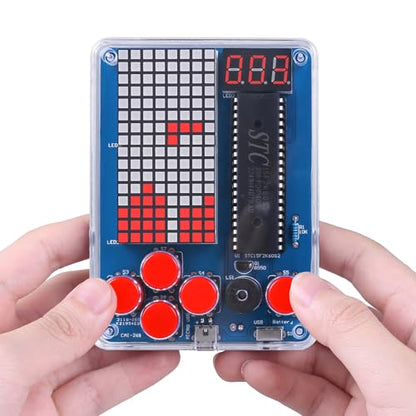 PEMENOL 4 Retro Games DIY Soldering Kit for Beginners