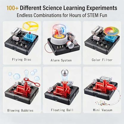 STEM Science Circuit Building Kits for Kids 8-12 Electrical Educational Toy