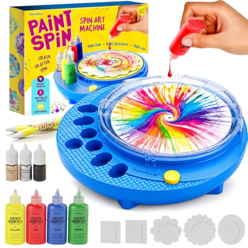 Paint Vortex Spin Art Machine - Kids Art Kit for Boys & Girls Ages 6+