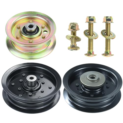 532196106 with 532196104 177968 Idler Pulley for Husqvarna 48" Deck - color: T28 196106+196104+177968