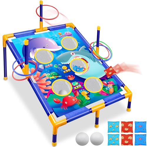 Animal Bean Bag Toss Game Toy Outdoor Toss Game - color: 3-in-1