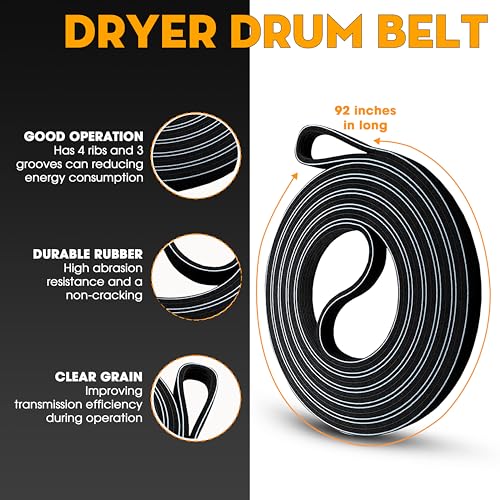 Dryer Repair Kit Replaces For Amana NED4600YQ1 NED4655EW1 4GNED4600YQ1 - size: Full Sets