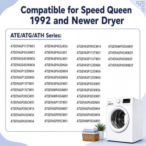 Dryer Rebuild Kit RB170002 D516792 4-in-1 Compatible for Speed Queen 1992