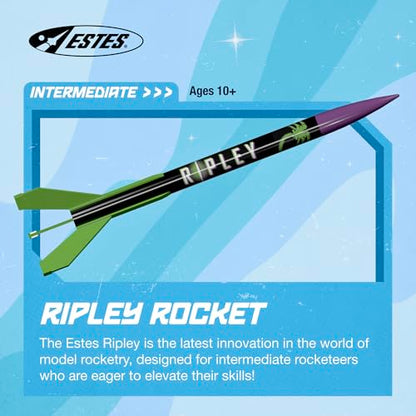 Estes 0653 Ripley Rocket Intermediate Model-Rocket Kit