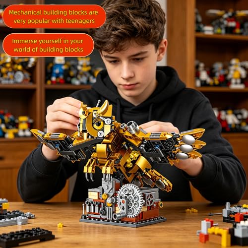 Mechanical Owl Building Sets for Adults, STEM Creator Model