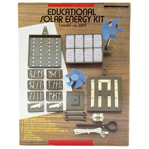 EX ELECTRONIX EXPRESS Solar Power Training Course Science Project - Teaches How to Make Solar and Electrical Circuits, Illustrated Guidebook Included