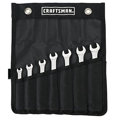 CRAFTSMAN MM WRENCH SET IN POUCH, 7PC (CMMT21086) - style: MM Wrench Set