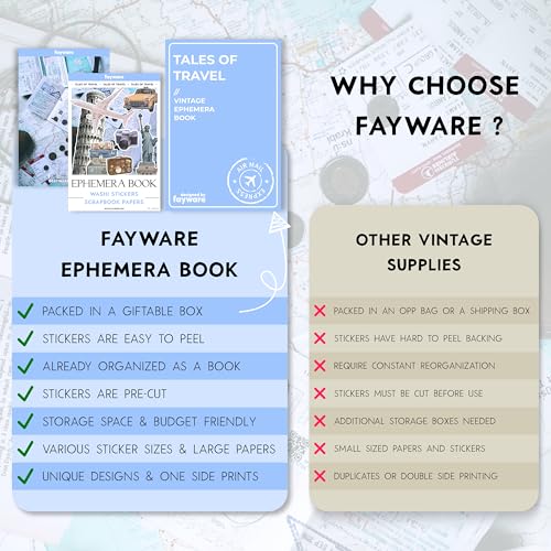 Travel Stickers for Scrapbooking & Journaling - Travel Scrapbook Supplies - color: Tales of Travel