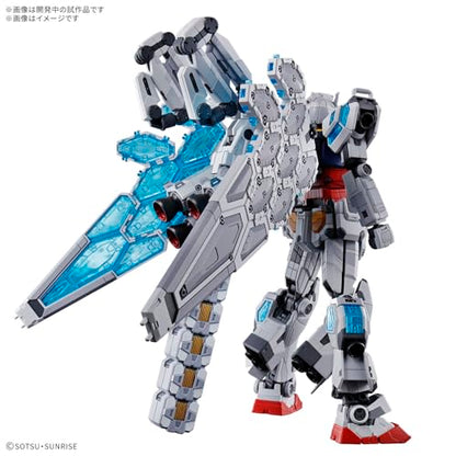 BANDAI Spirits RX-78F00/E Gundam (EX-001 Glass Feather Equipment), 1/144 Scale, Color Coded Plastic Model - style: 1/144 RX-78F00/E Gundam (EX-001 Glass Feather Equipment)