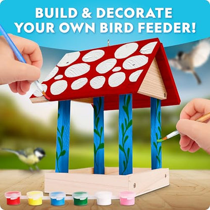 National Geographic Build Your Own Bird Feeder Craft Kit for Kids - style: DIY Bird Feeder